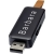 Gleam oplichtende USB flashdrive 8 GB zwart