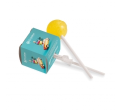 Lolly in vierkant doosje bedrukken