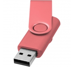 Rotate metallic USB 2GB bedrukken