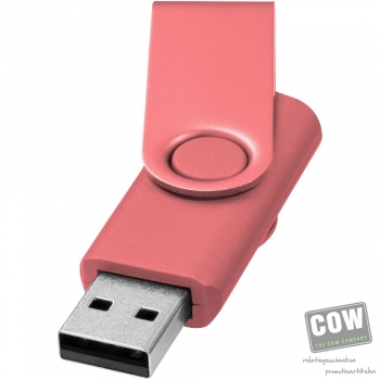 Afbeelding van relatiegeschenk:Rotate metallic USB 2GB