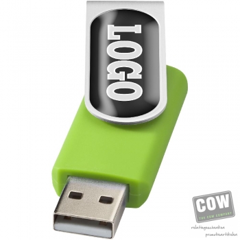 Afbeelding van relatiegeschenk:Rotate doming USB 2GB