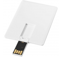 Slim creditcard-vormige USB 2GB bedrukken