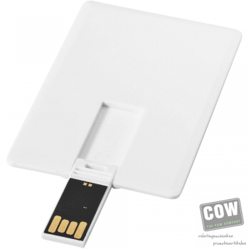 Afbeelding van relatiegeschenk:Slim creditcard-vormige USB 4GB