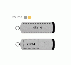 Metalflash USB 8GB Metalflash USB 8GB bedrukken
