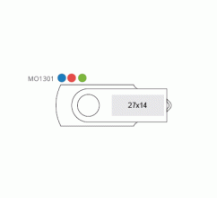 Techmate USB 1GB Techmate USB 1GB bedrukken