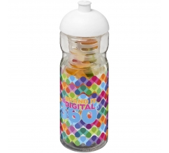 H2O Active® Base 650 ml bidon en infuser met koepeldeksel bedrukken