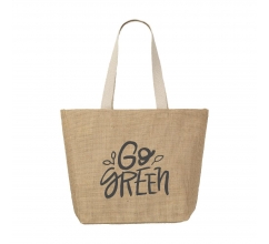 Elegance Bag jute shopper bedrukken