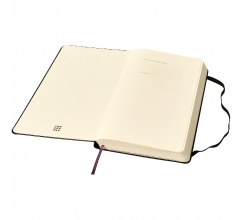 Moleskine Classic Expanded L hardcover notitieboek - gelinieerd bedrukken