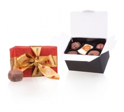 Ballotin Xmas Petit - Pralines Pralines voor Kerstmis bedrukken