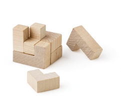 Houten puzzle Amber bedrukken